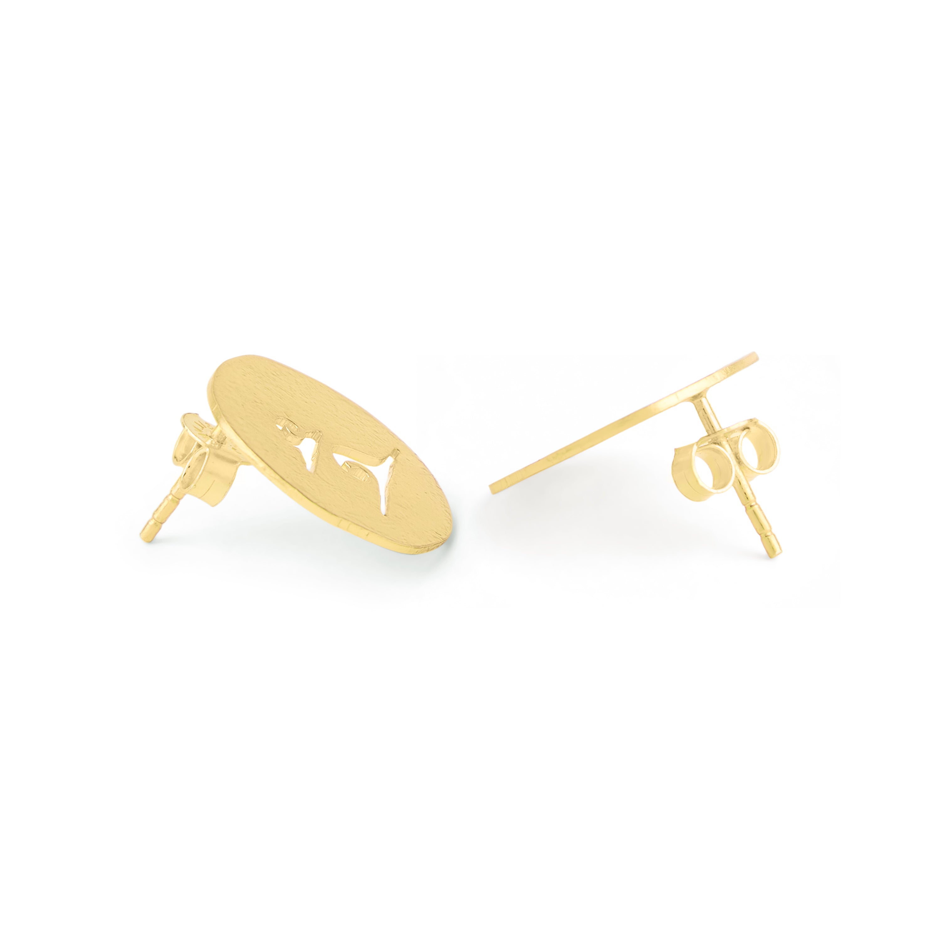 BADAAL CUT OUT EAR STUDS (BGP) – Cloud-Inspired Charm with a Bold Edge
