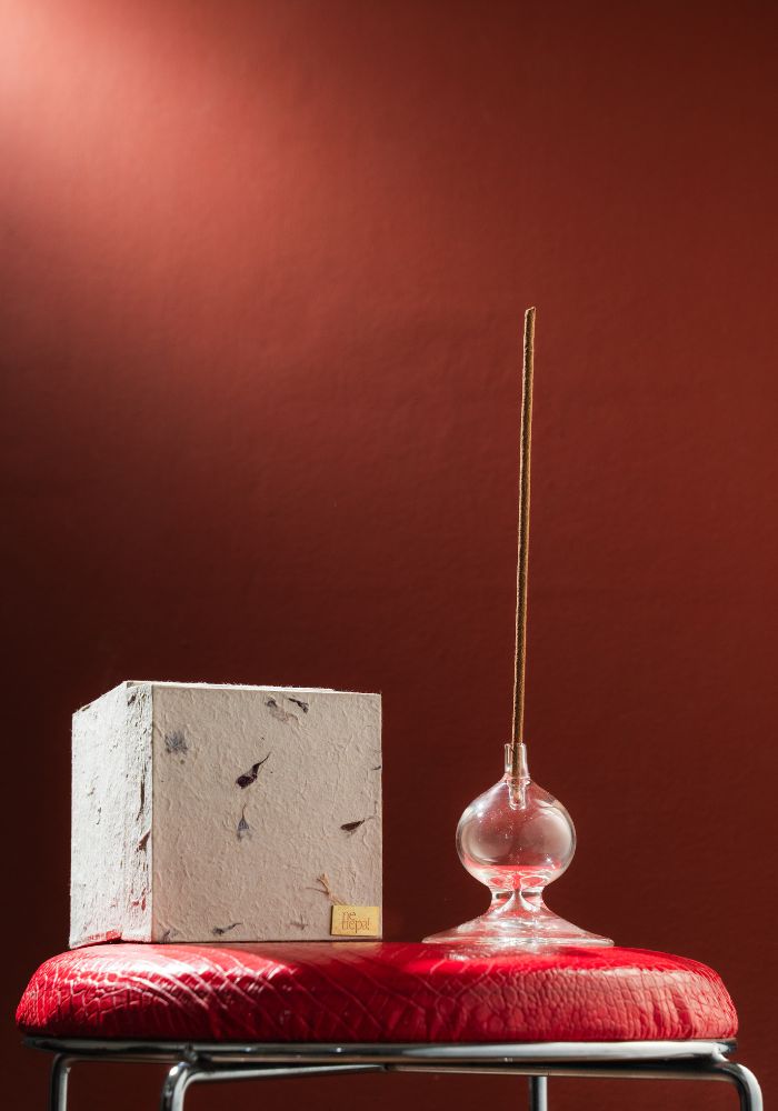Bloom Glass Incense Holder