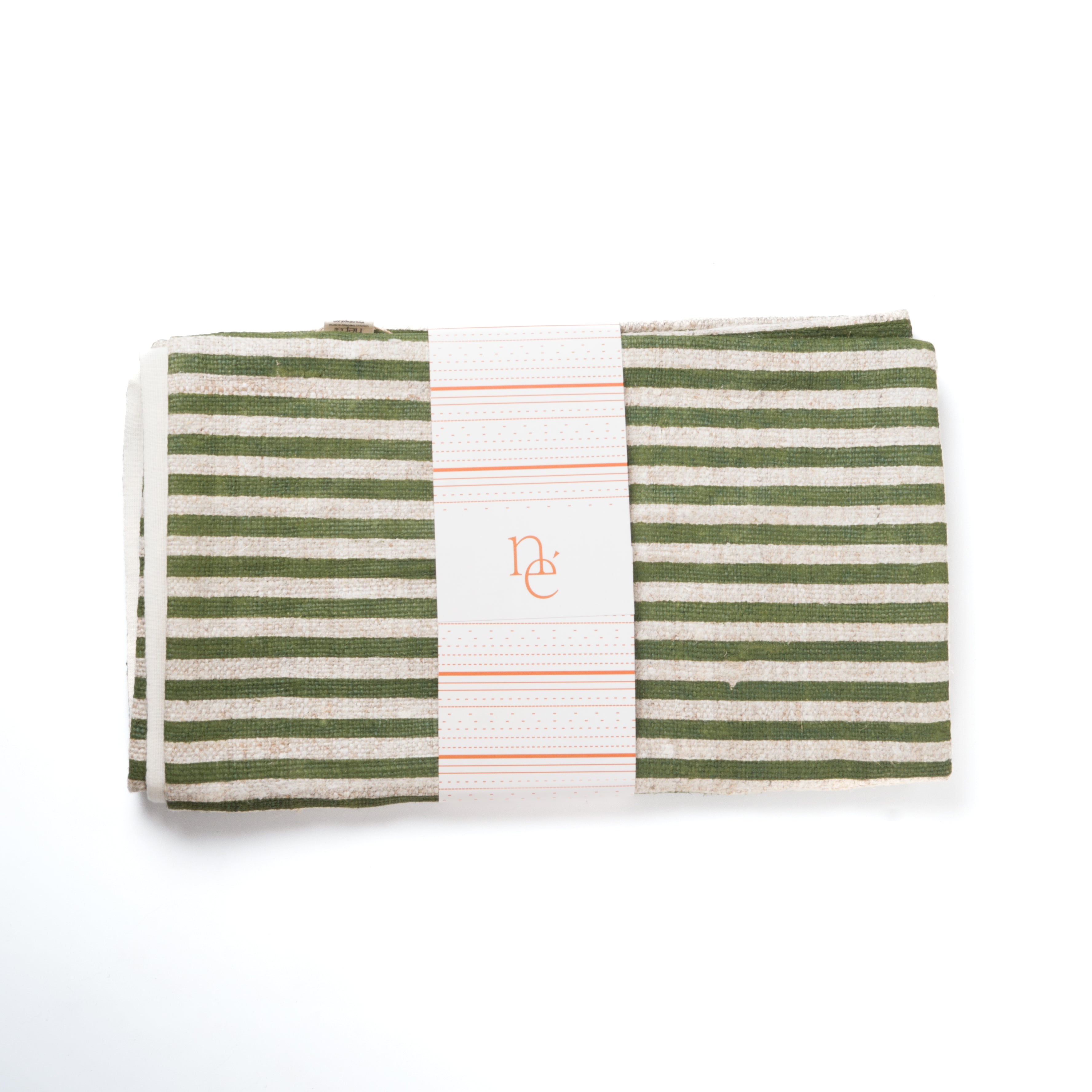 Terai Table Runner ( Big) (100% hemp with hand screenprinting)