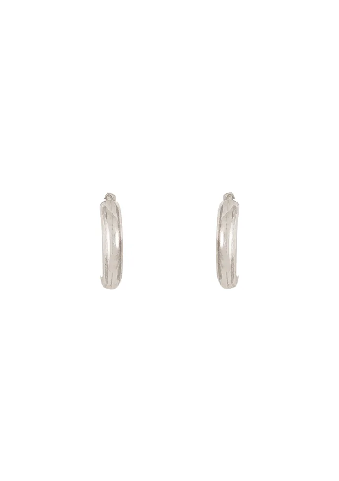 Chakra Sterling Silver Hoops-SS | Experience the Power of Chakra Energy