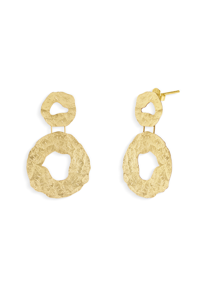 Hollow Round Earrings