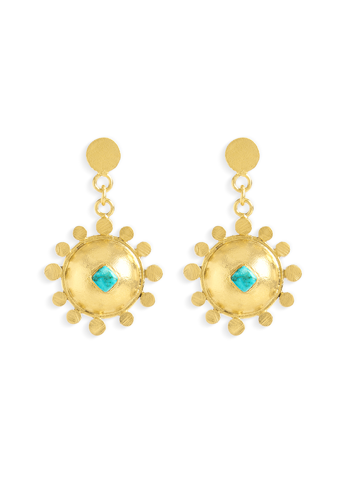 Dome Earring - Handmade In Nepal