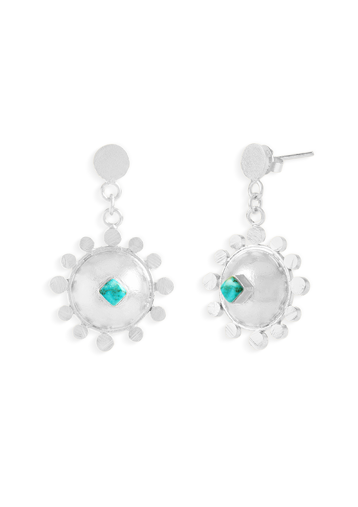 Dome Earring - Handmade In Nepal