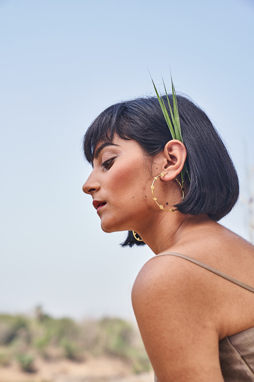 CHANDRA SURYA HOOPS – Celestial Elegance in Every Curve