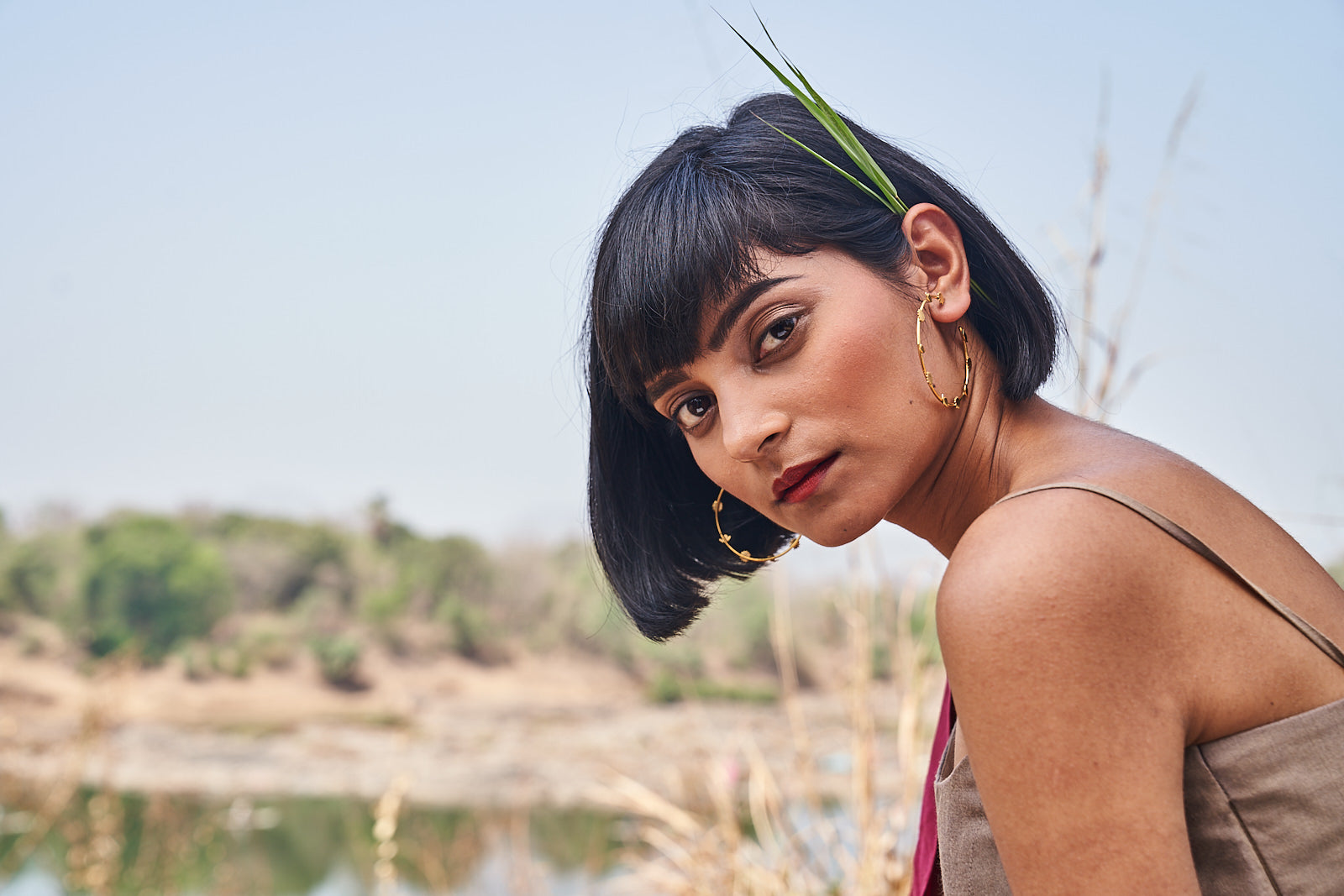 CHANDRA SURYA HOOPS – Celestial Elegance in Every Curve