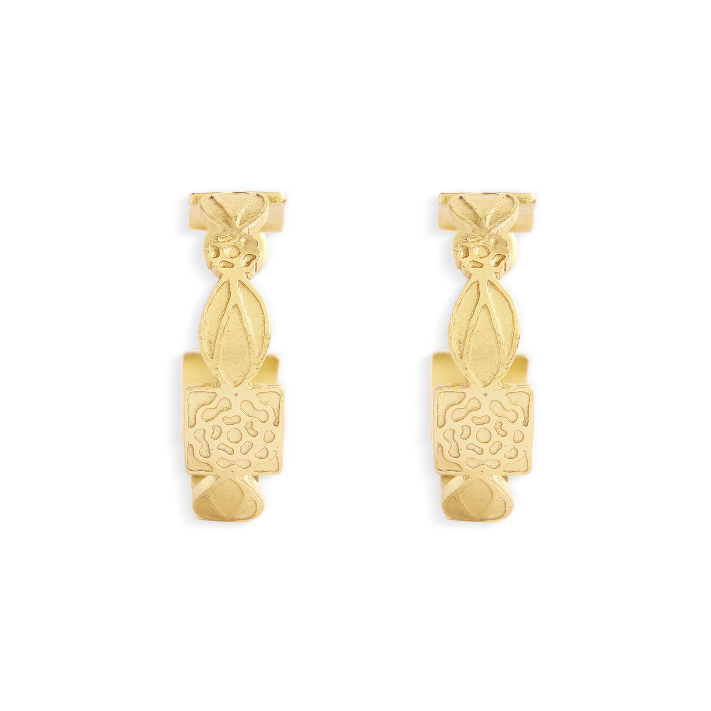 PARIKRAMA HOOPS SMALL  – Elegant Curves with a Modern Edge