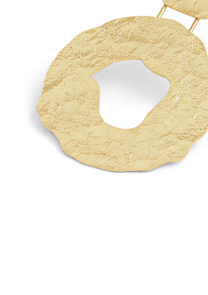 Hollow Round Earrings