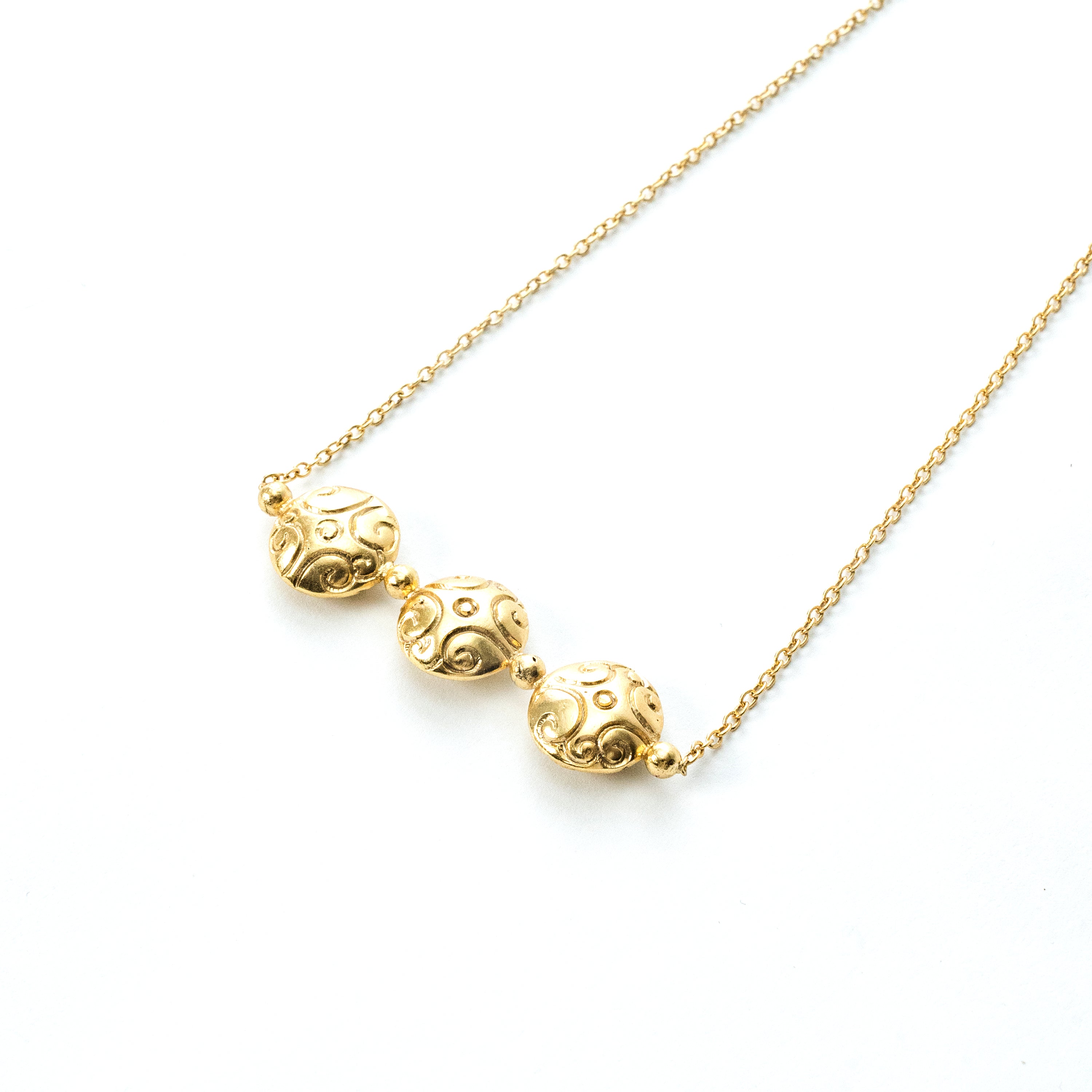 Three Amulet Necklace