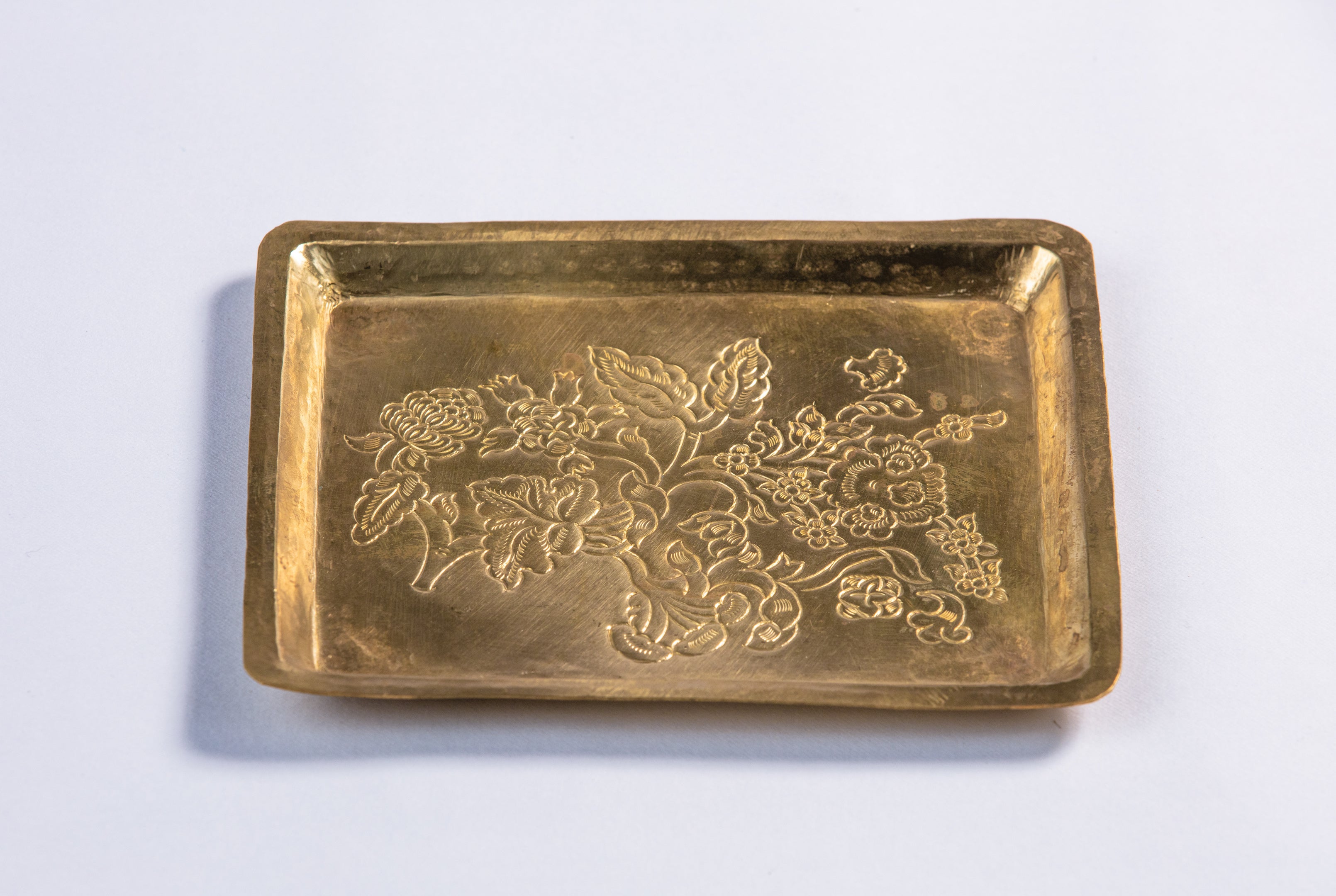 Jasmine Tray- Small(Brass)