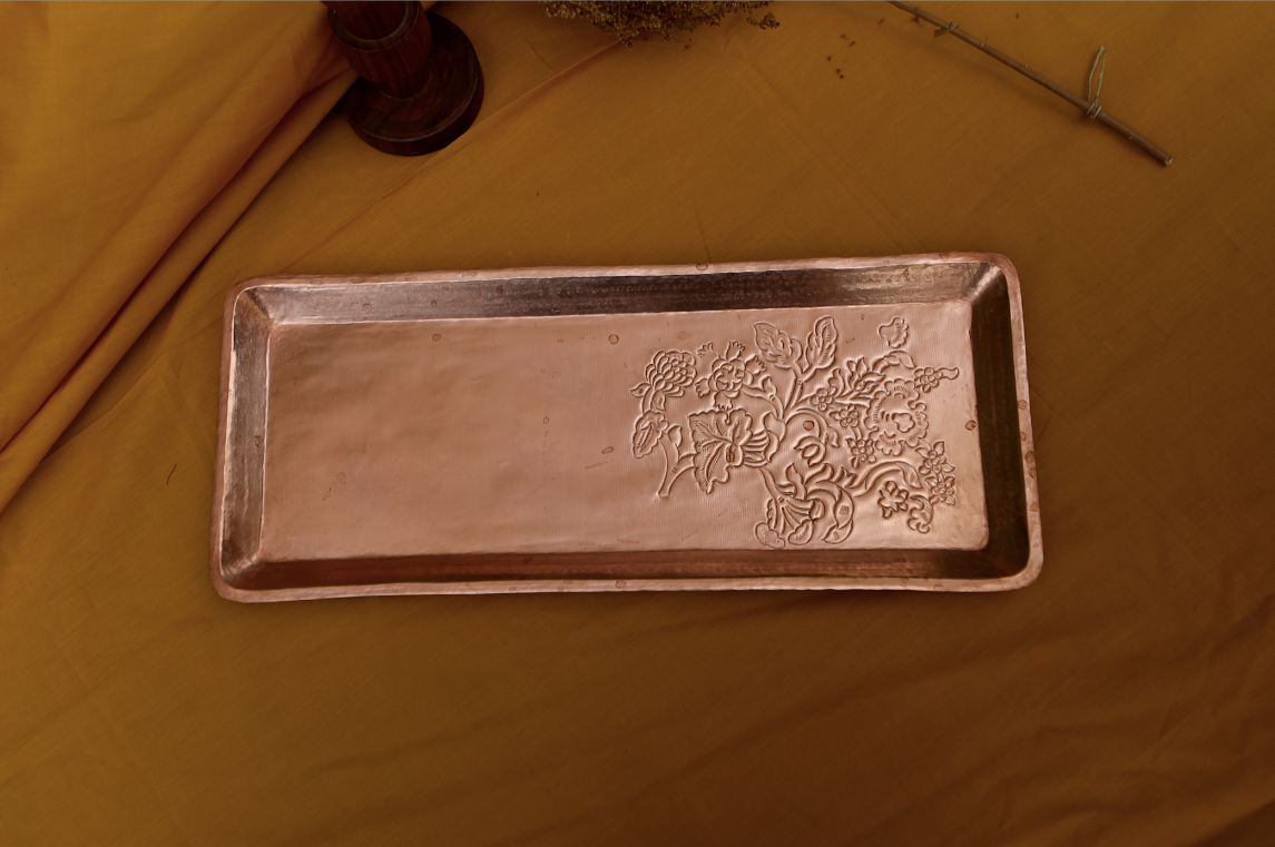 Jasmine Tray- Big(Copper)